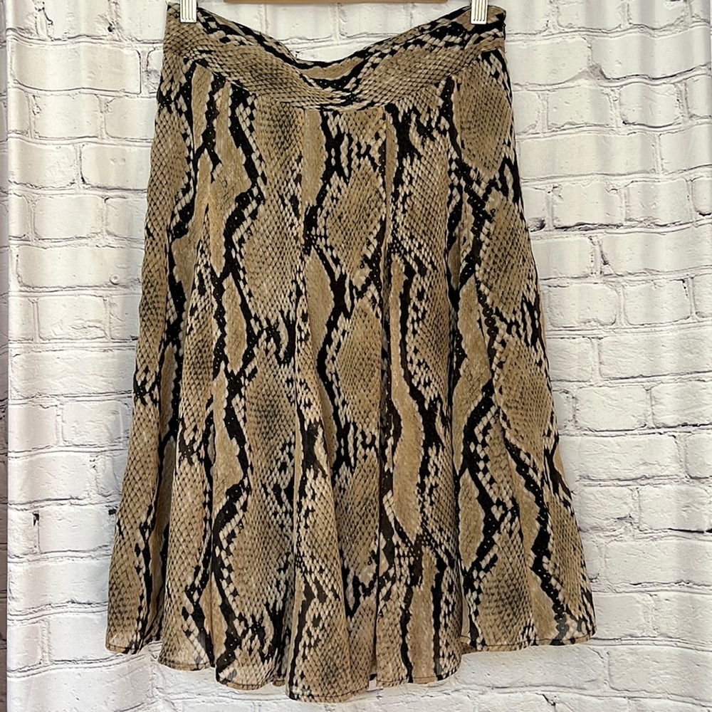 Attention • Snake Skin Skirt